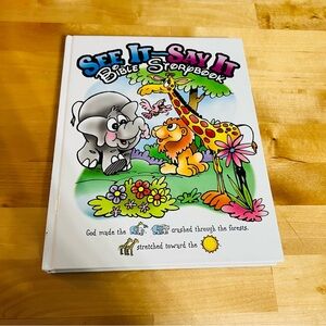The See It and Say It Bible Storybook - Hardcover By Adams, Anne
